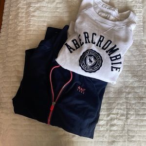 Abercrombie Sports ’Active’ Jacket. And Abercrombie Sweatshirt